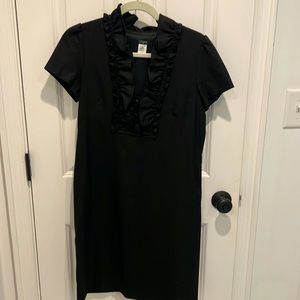 Jcrew black dress size 2
